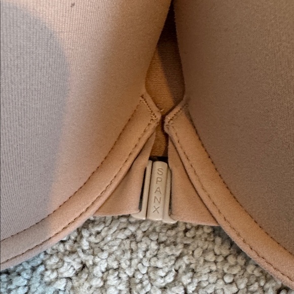 SPANX Bra-Lelluljah Lightly Lined Full Coverage Bra, Nude - Size 34DD - Picture 2 of 5